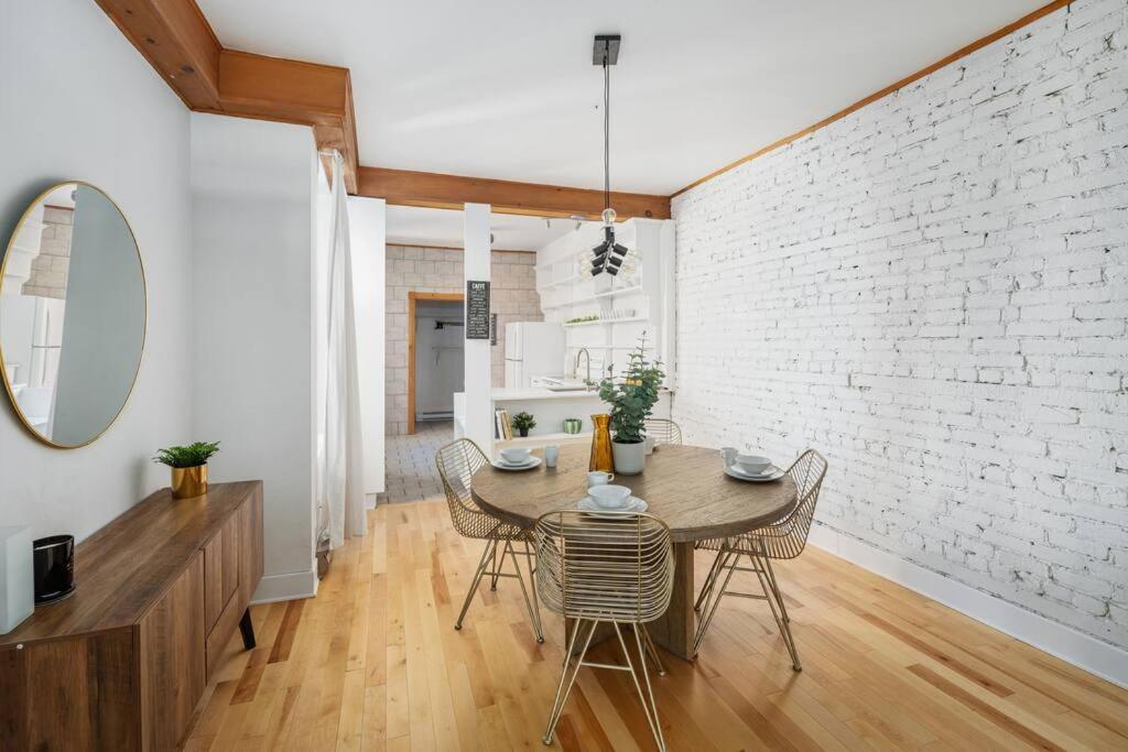 Chic Mile-End 3Br Getaway - Free Parking, Sleeps 8 Apartment Montreal Exterior photo